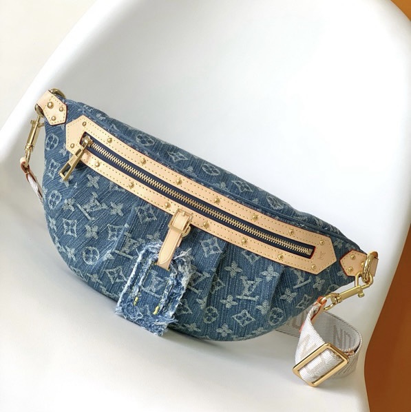 Louis Vuitton LV Bumbag Denim Bag(Replica)