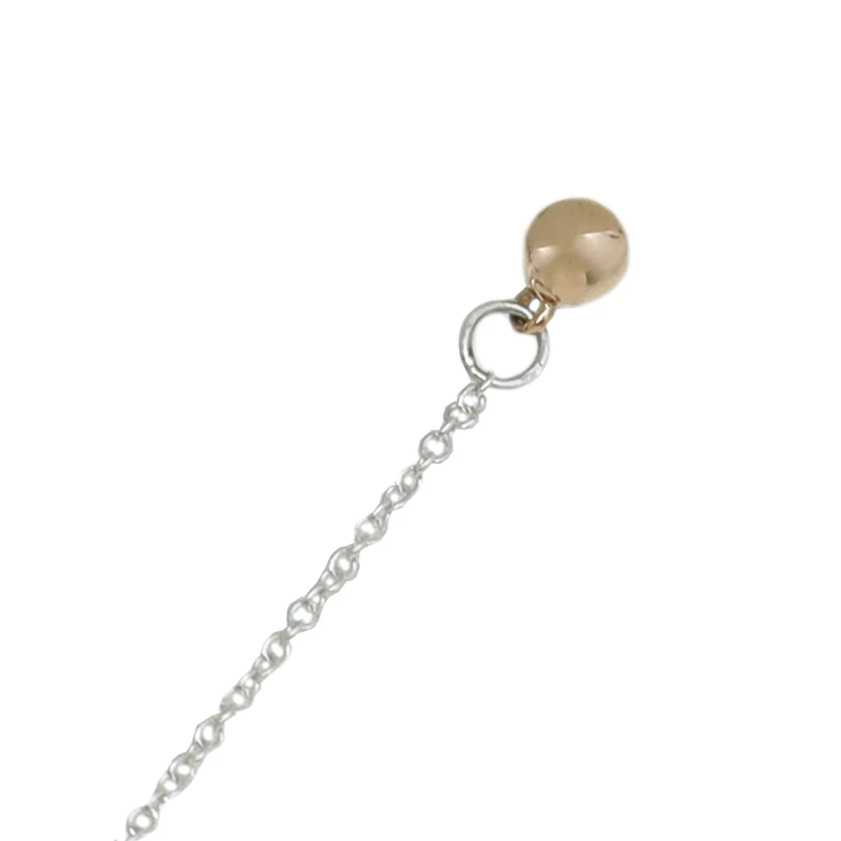 Tiffany & Co Sterling Silver & Rose Gold Love Bugs Butterfly Pendant Necklace