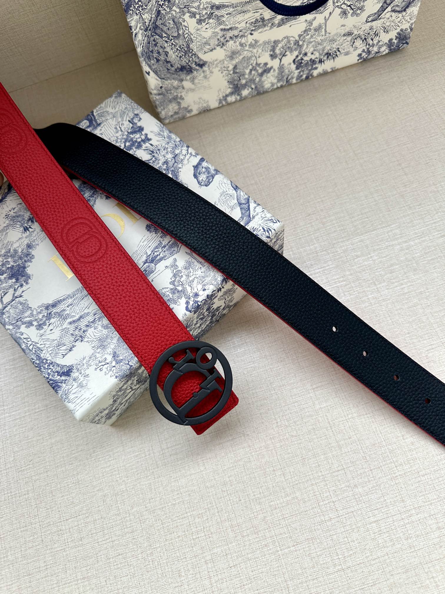 Dior Leather Belts 1:1 Mirror Version