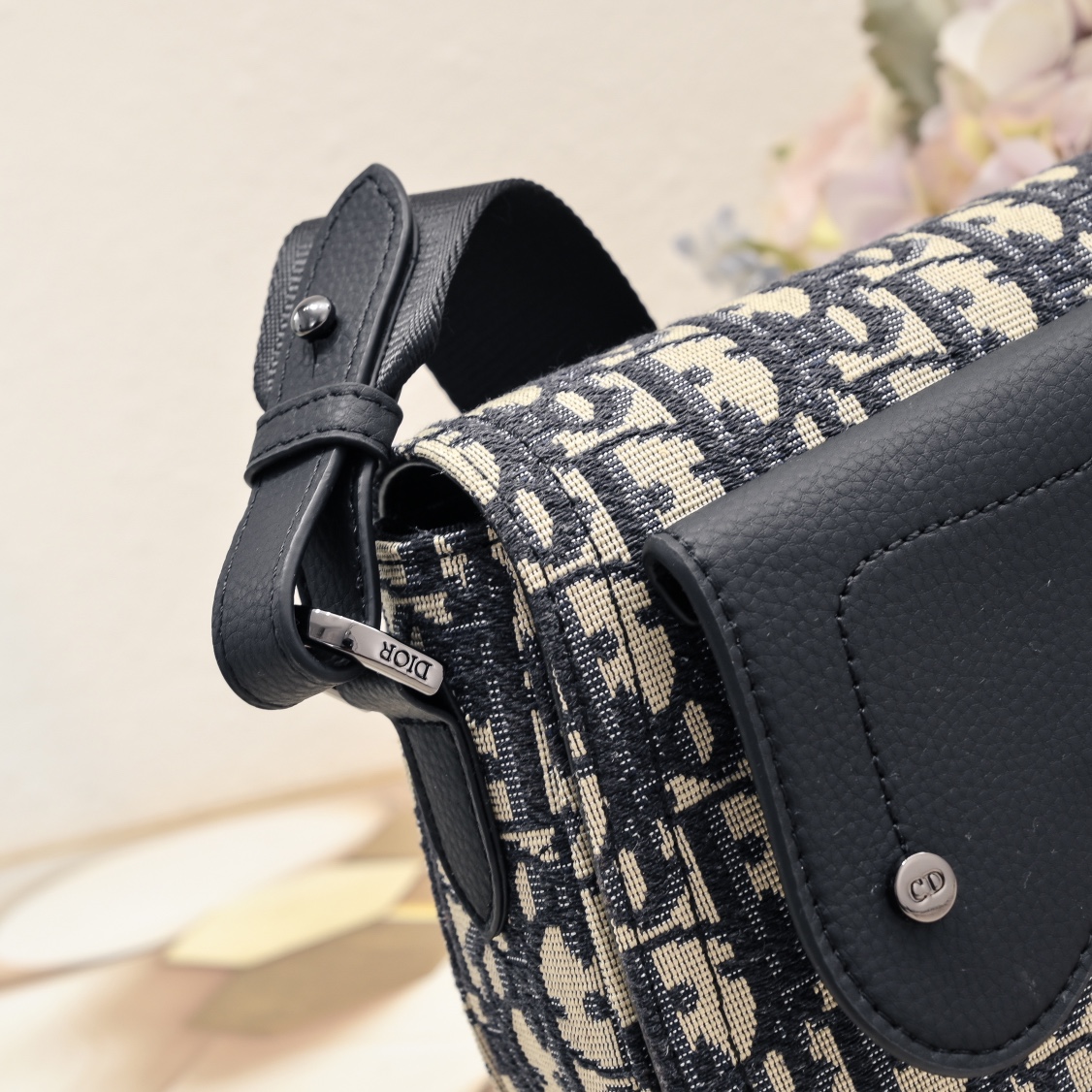 Dior Saddle Messenger Bag Oblique Shoulder Bag Handbag