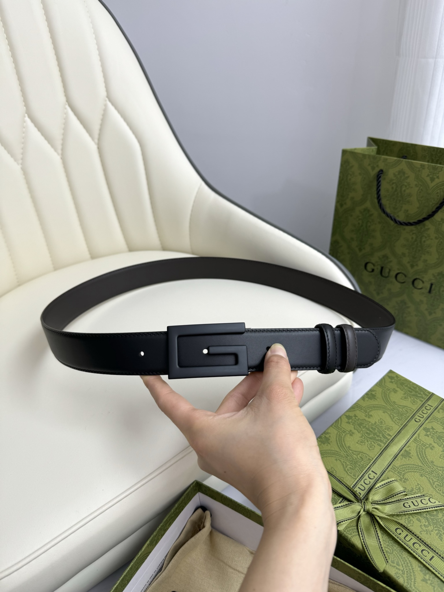 Gucci Leather Belts 1:1 Mirror Version