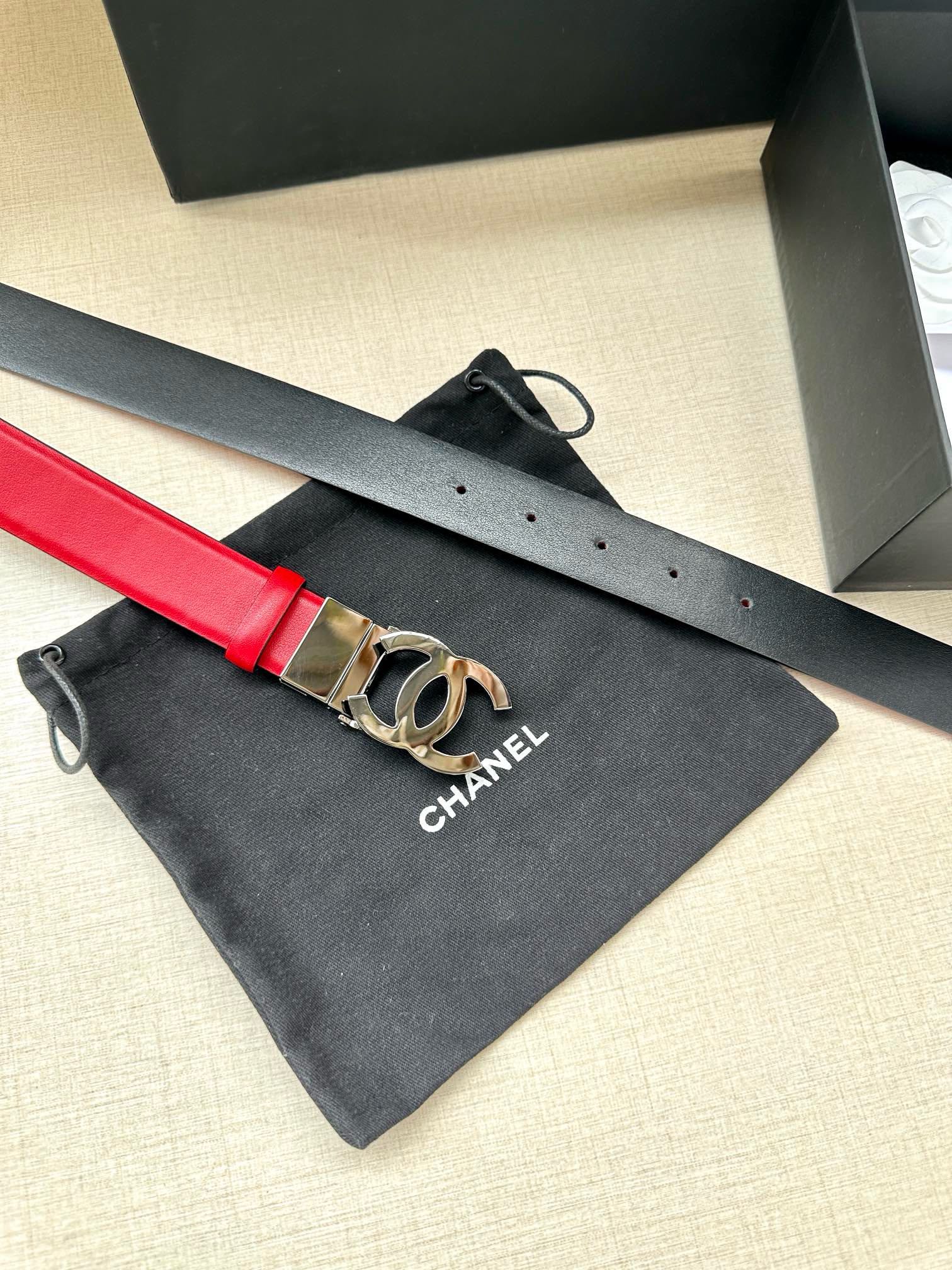 Chanel Leather Belts 1:1 Mirror Version