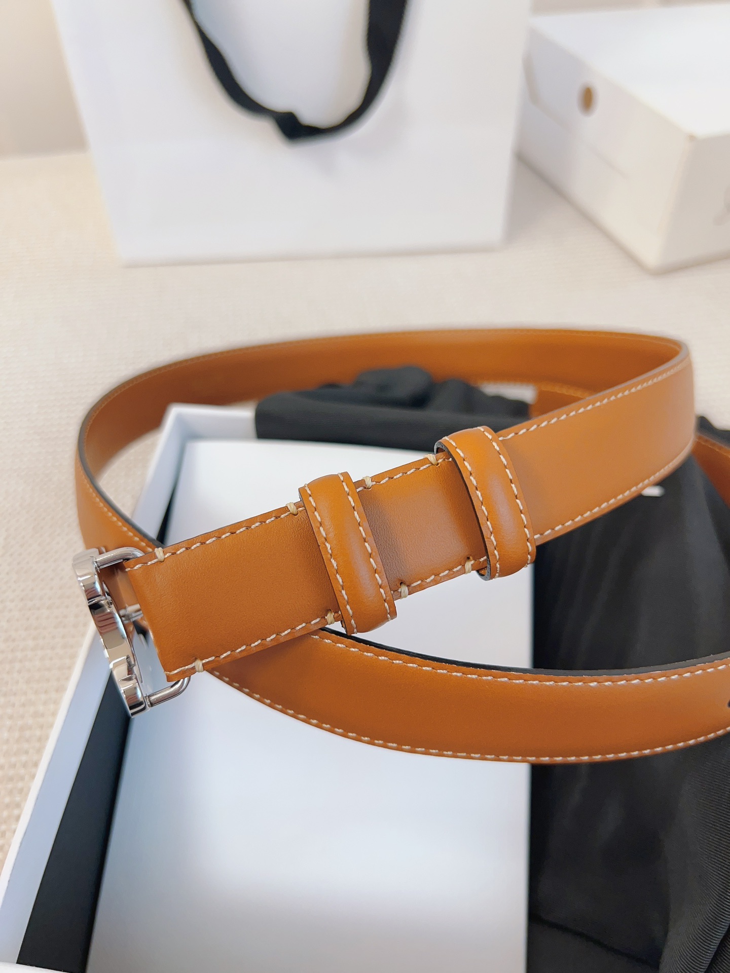 Celine Leather Belts 1:1 Mirror Version