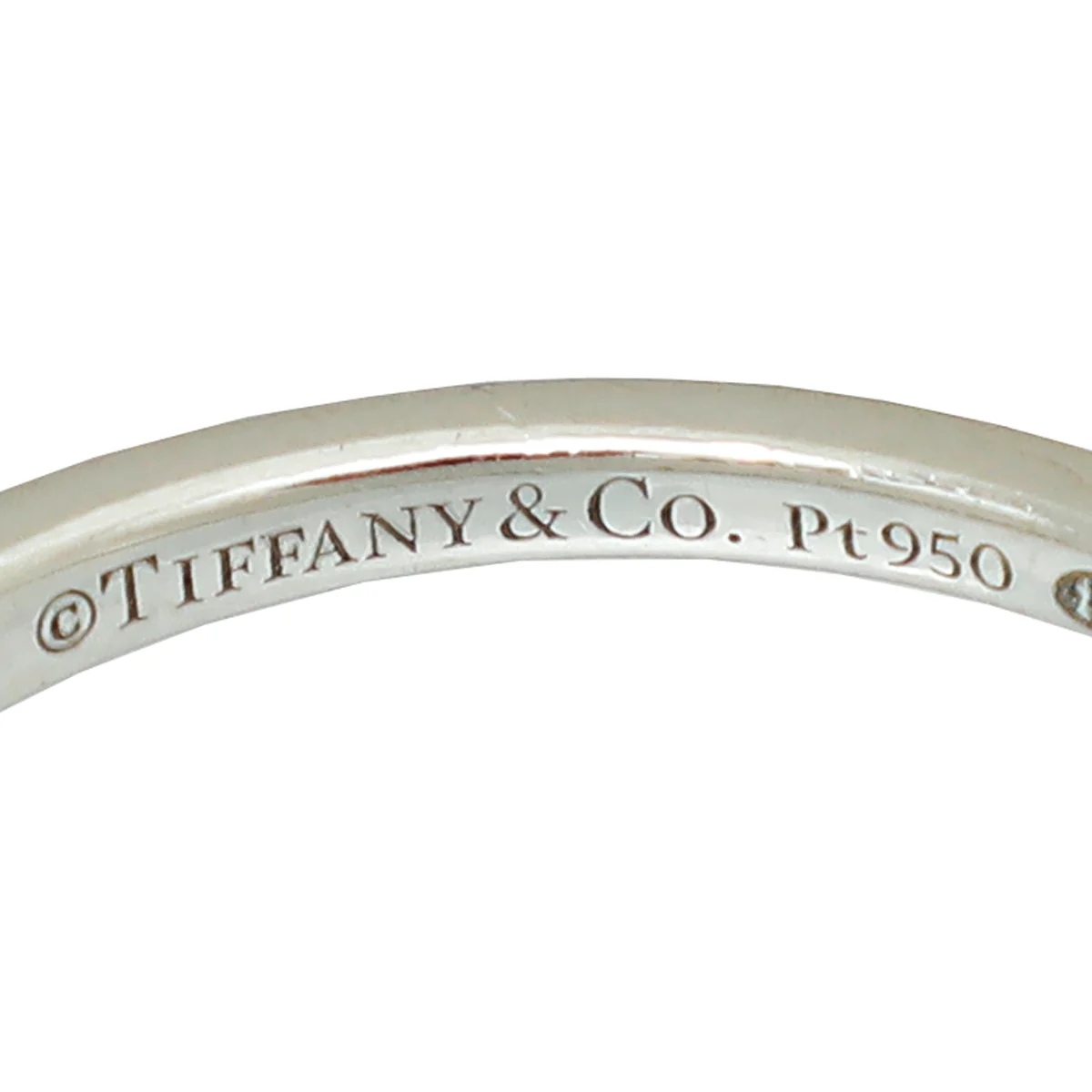 Tiffany & Co Platinum Diamond True Engagement Ring 51