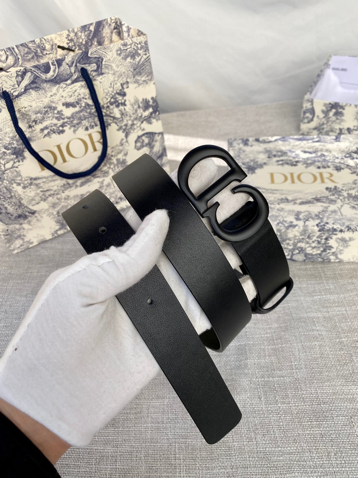 Dior Leather Belts 1:1 Mirror Version