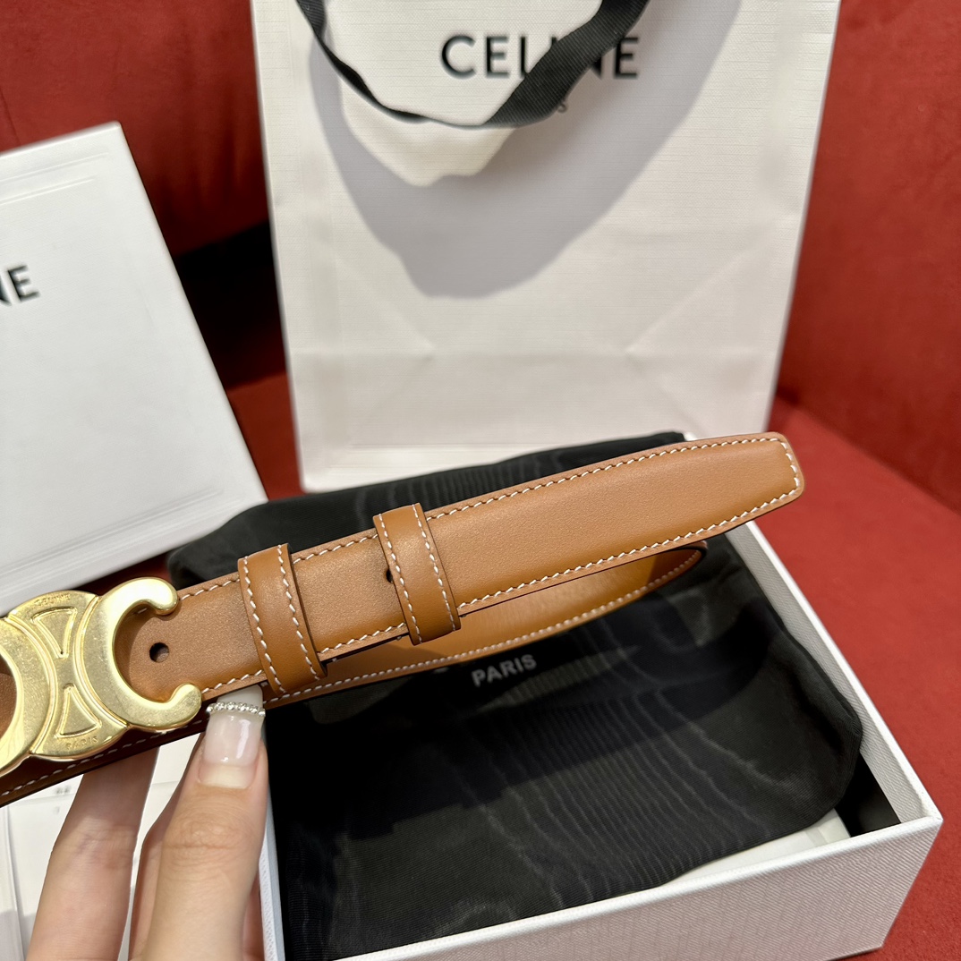 Celine Leather Belts 1:1 Mirror Version