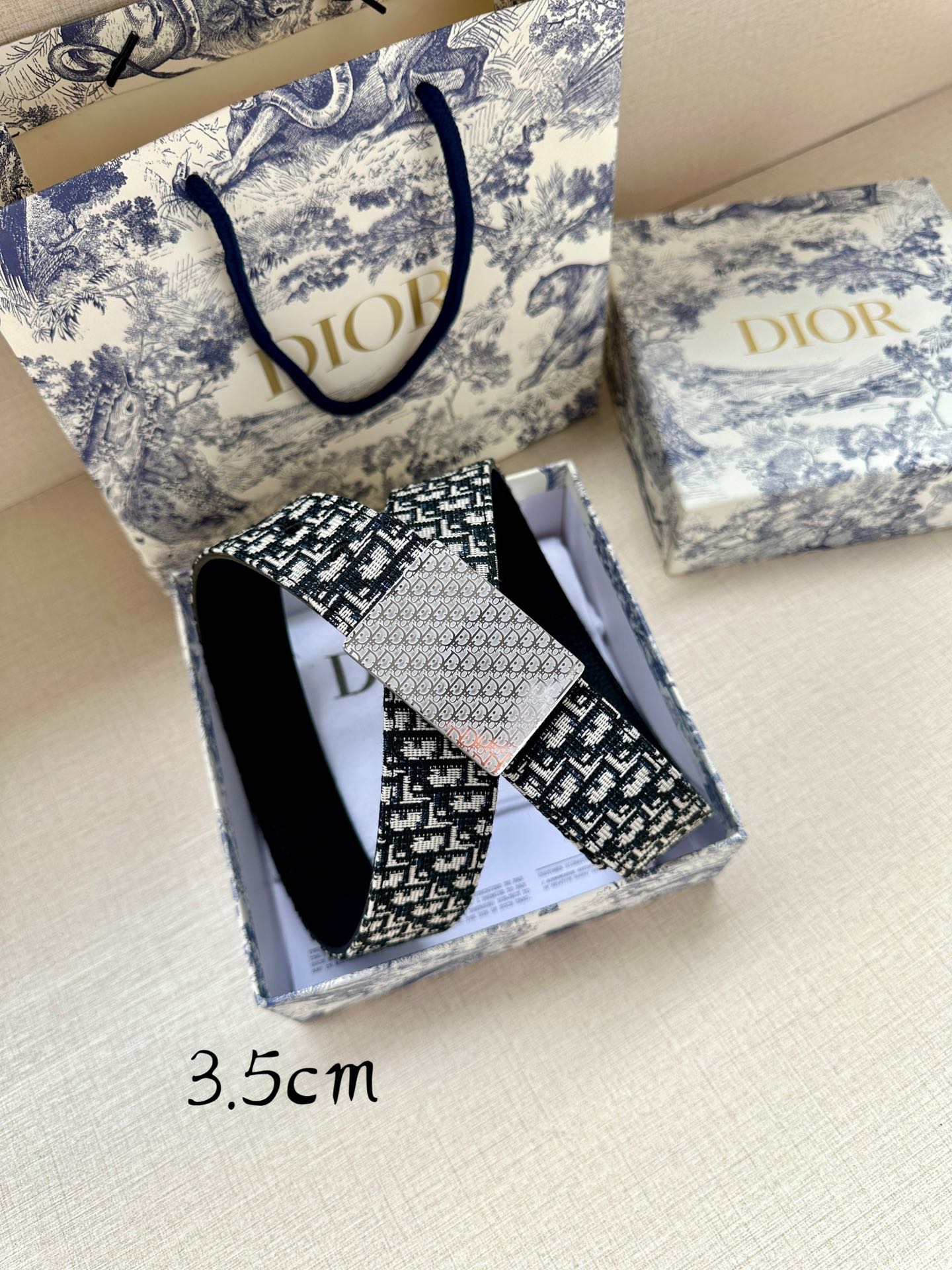 Dior Leather Belts 1:1 Mirror Version