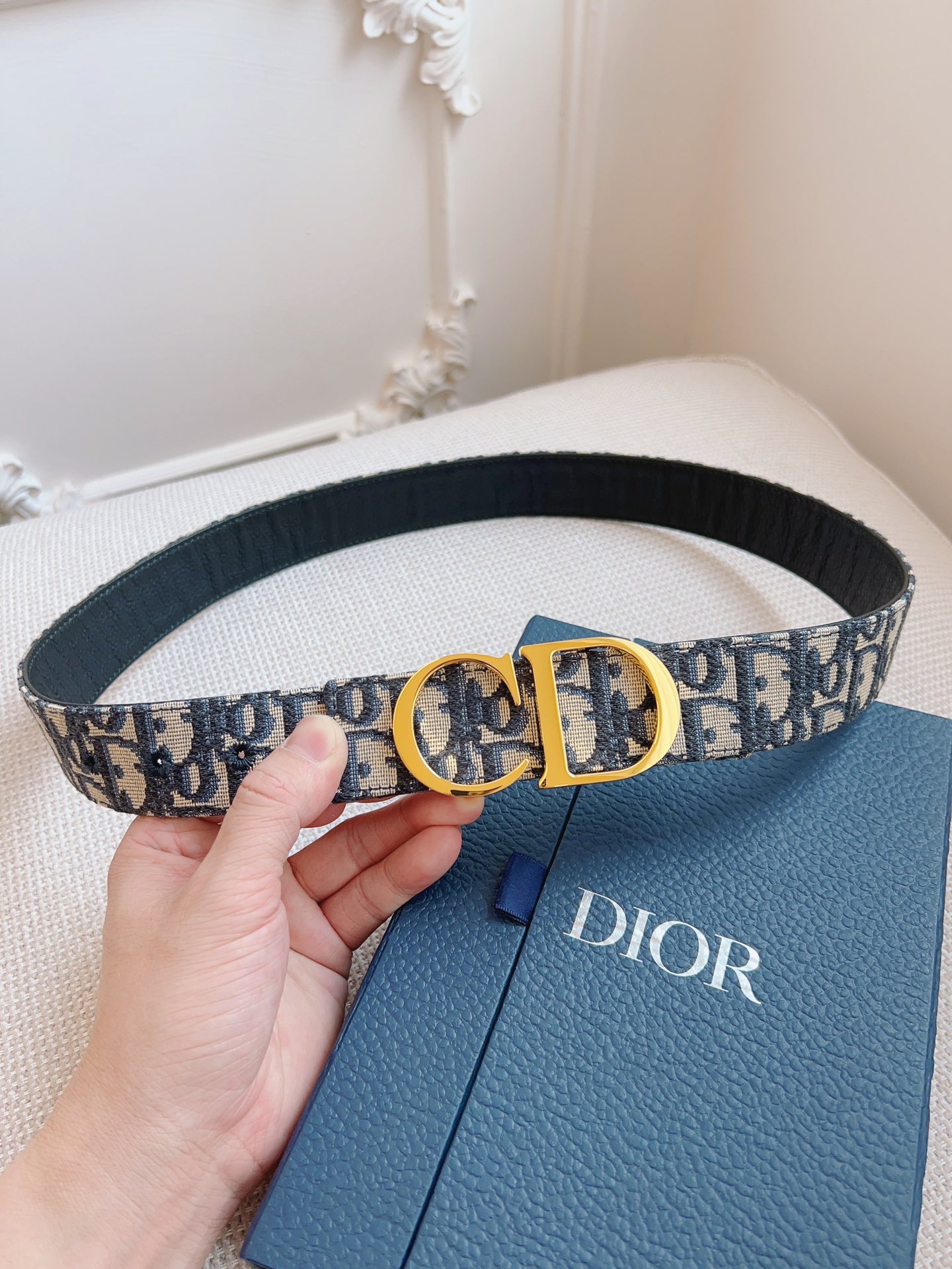 Dior Leather Belts 1:1 Mirror Version