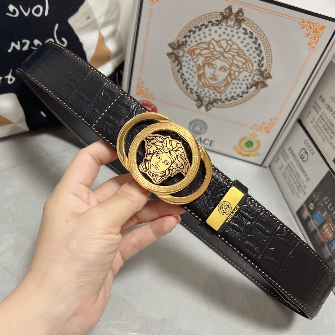 Versace Leather Belts 1:1 Mirror Version