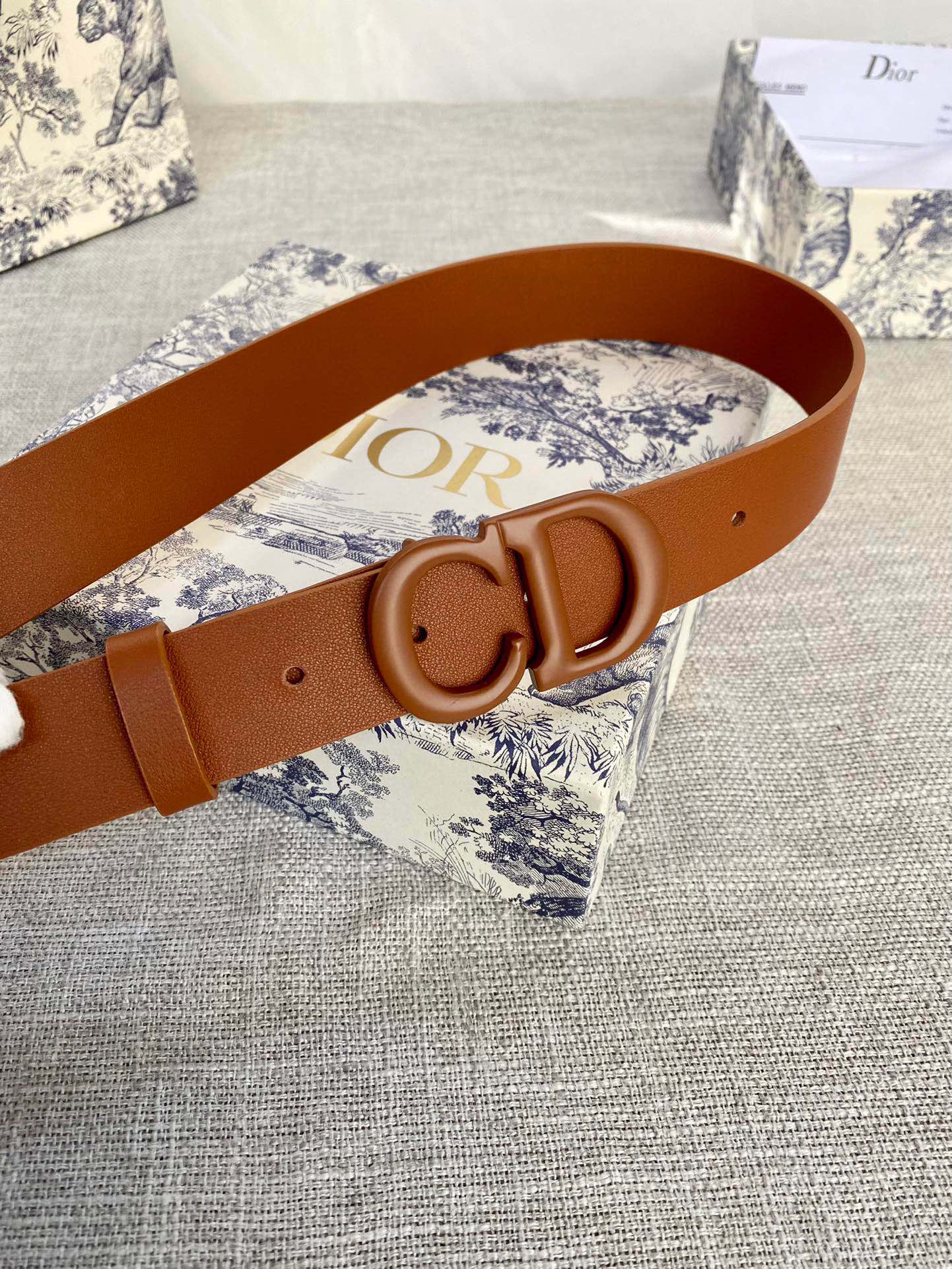 Dior Leather Belts 1:1 Mirror Version
