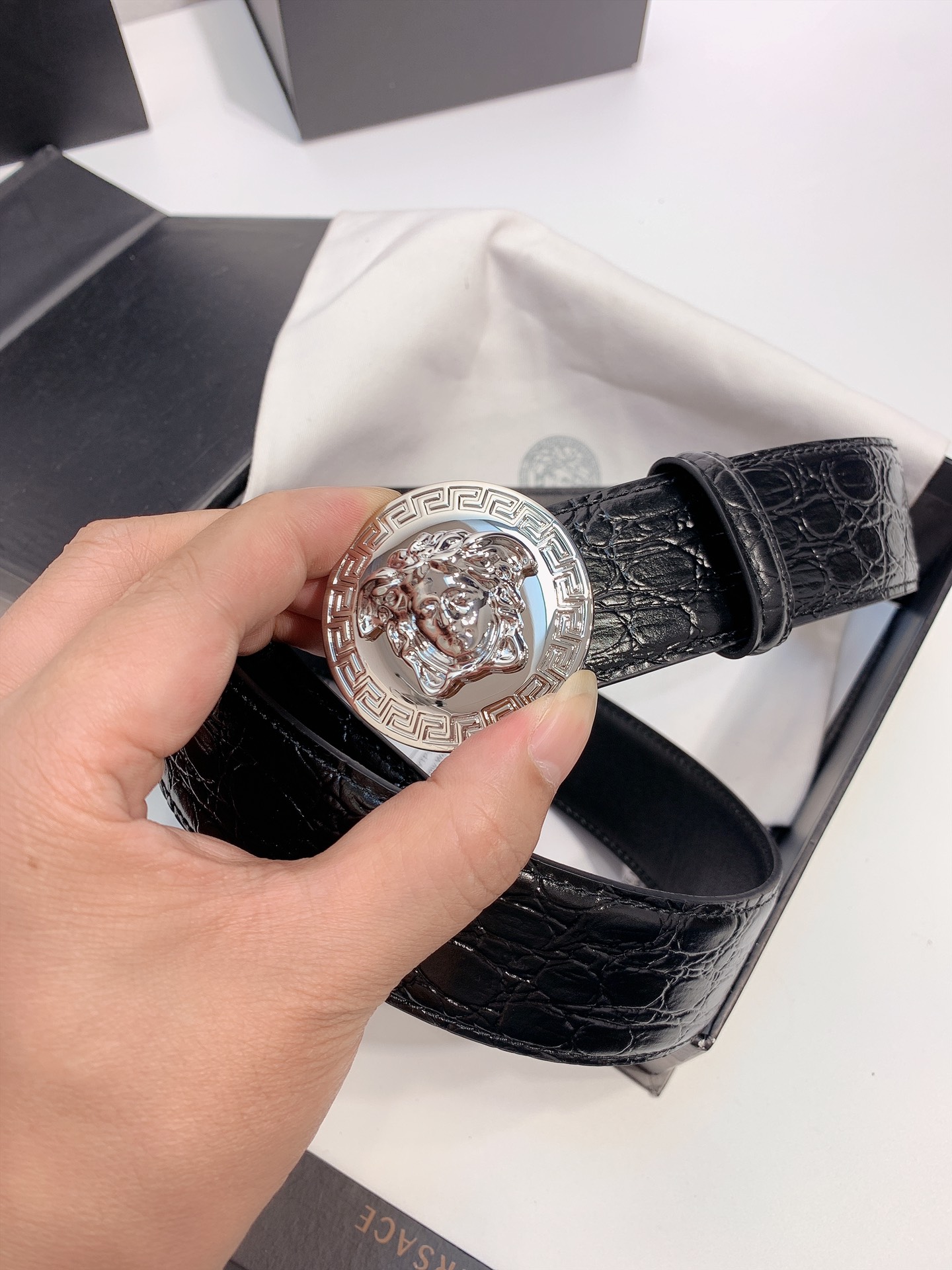 Versace Leather Belts 1:1 Mirror Version