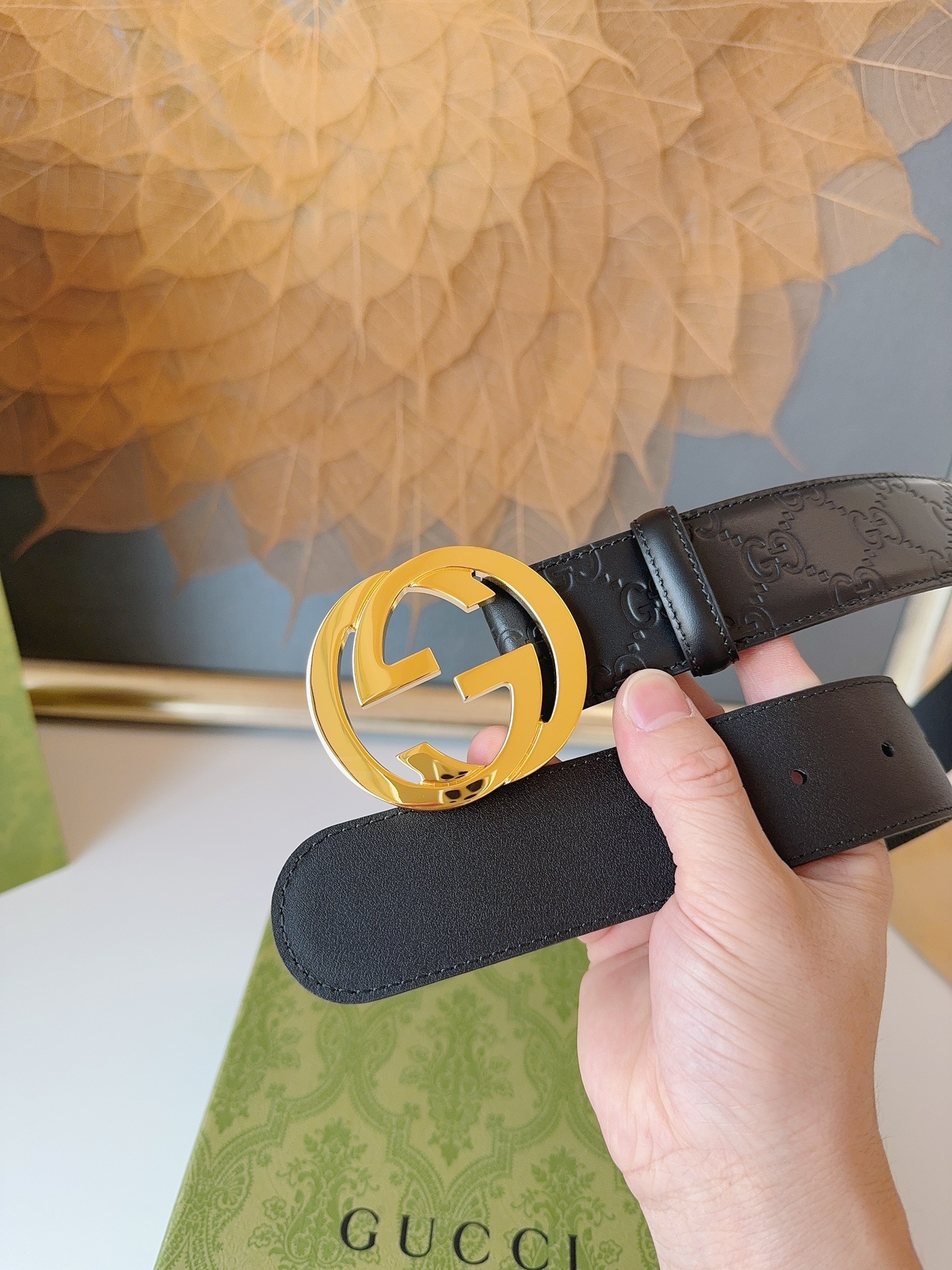 Gucci Leather Belts 1:1 Mirror Version