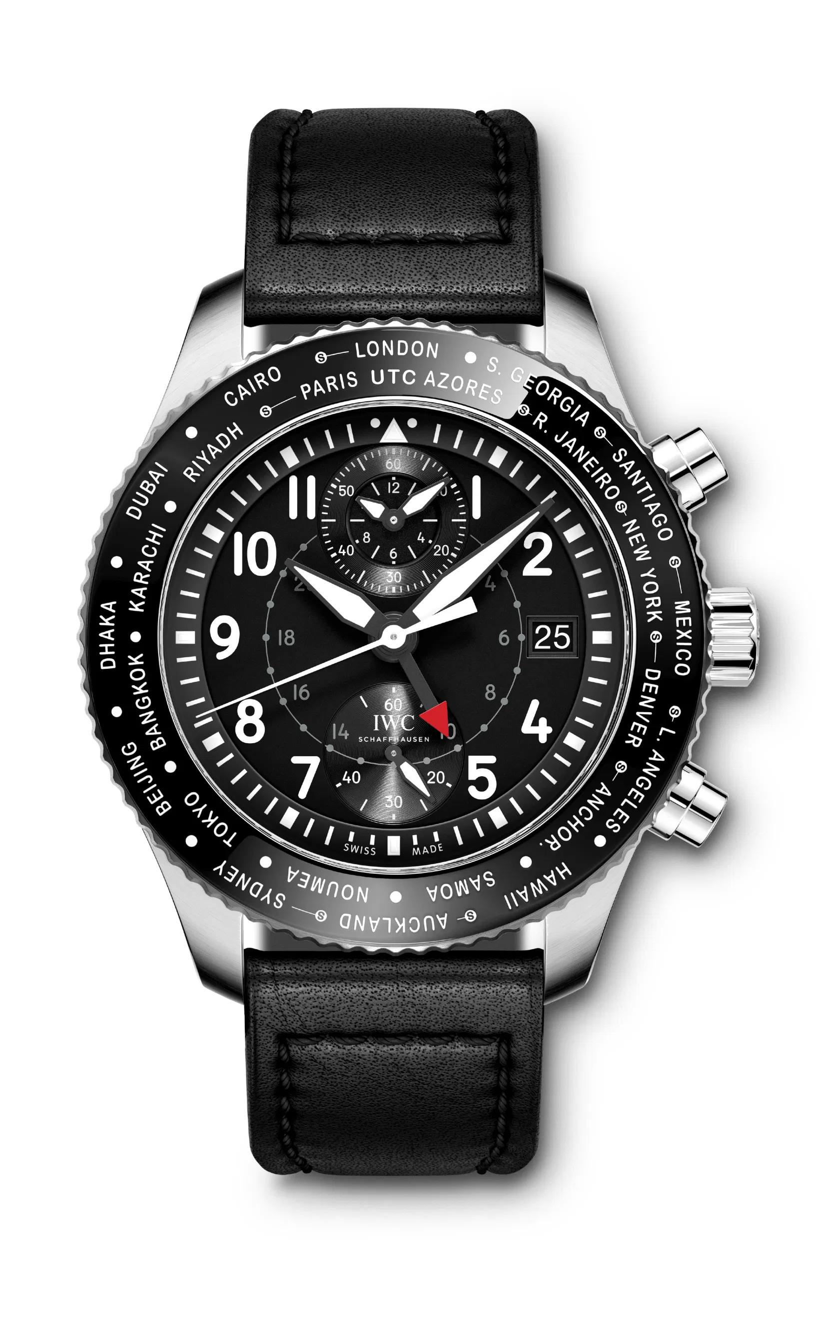 Schaffhausen Pilots watch timezoner chronograph iw395001