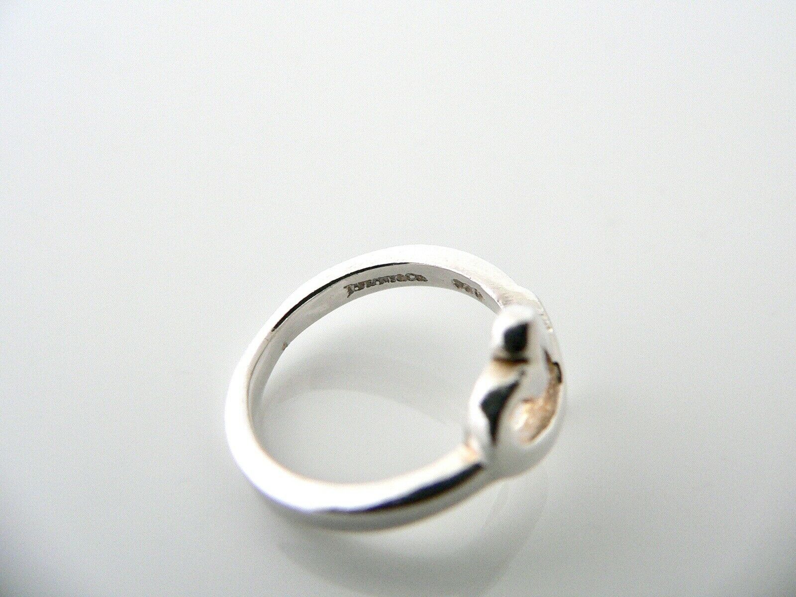 Tiffany & Co Picasso Loving Heart Ring Sz 5 Gift Statement Birthday Anniversary