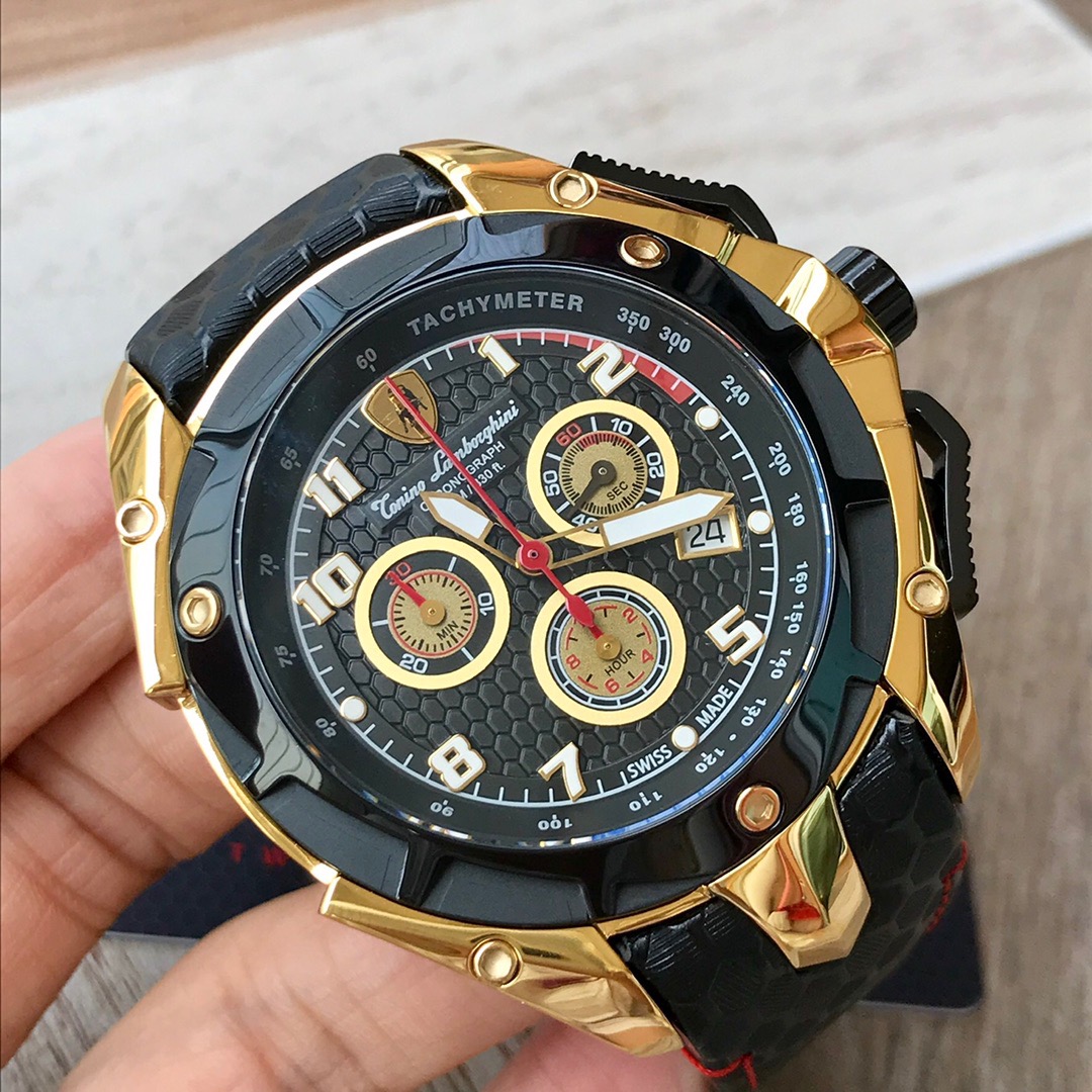 Tonino Lamborghini New Spyder Chronograph Gold 340X