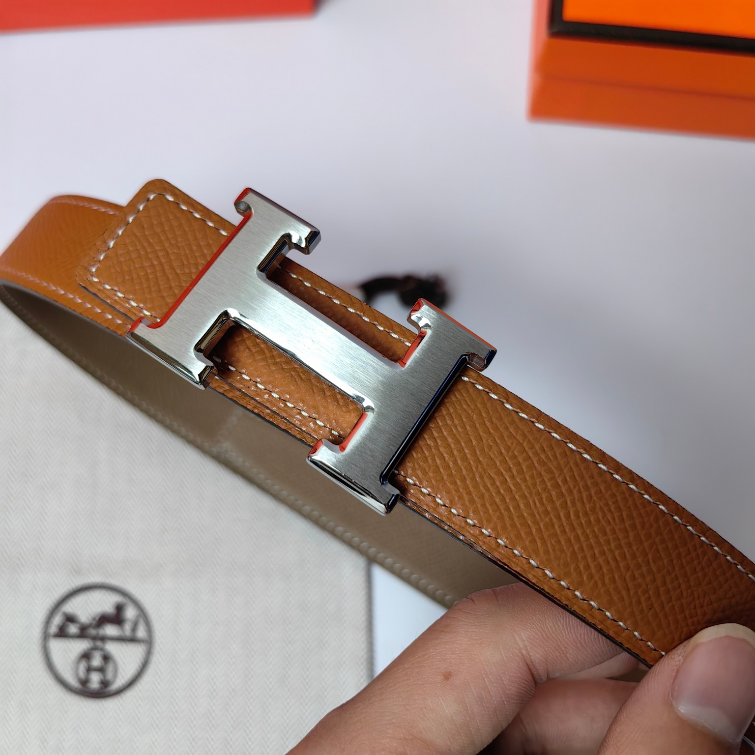 Hermes Leather Belts 1:1 Mirror Version