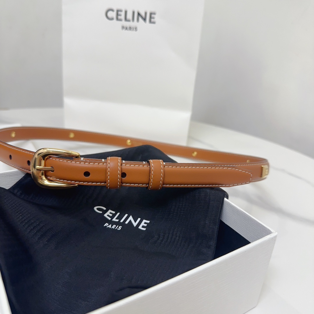 Celine Leather Belts 1:1 Mirror Version