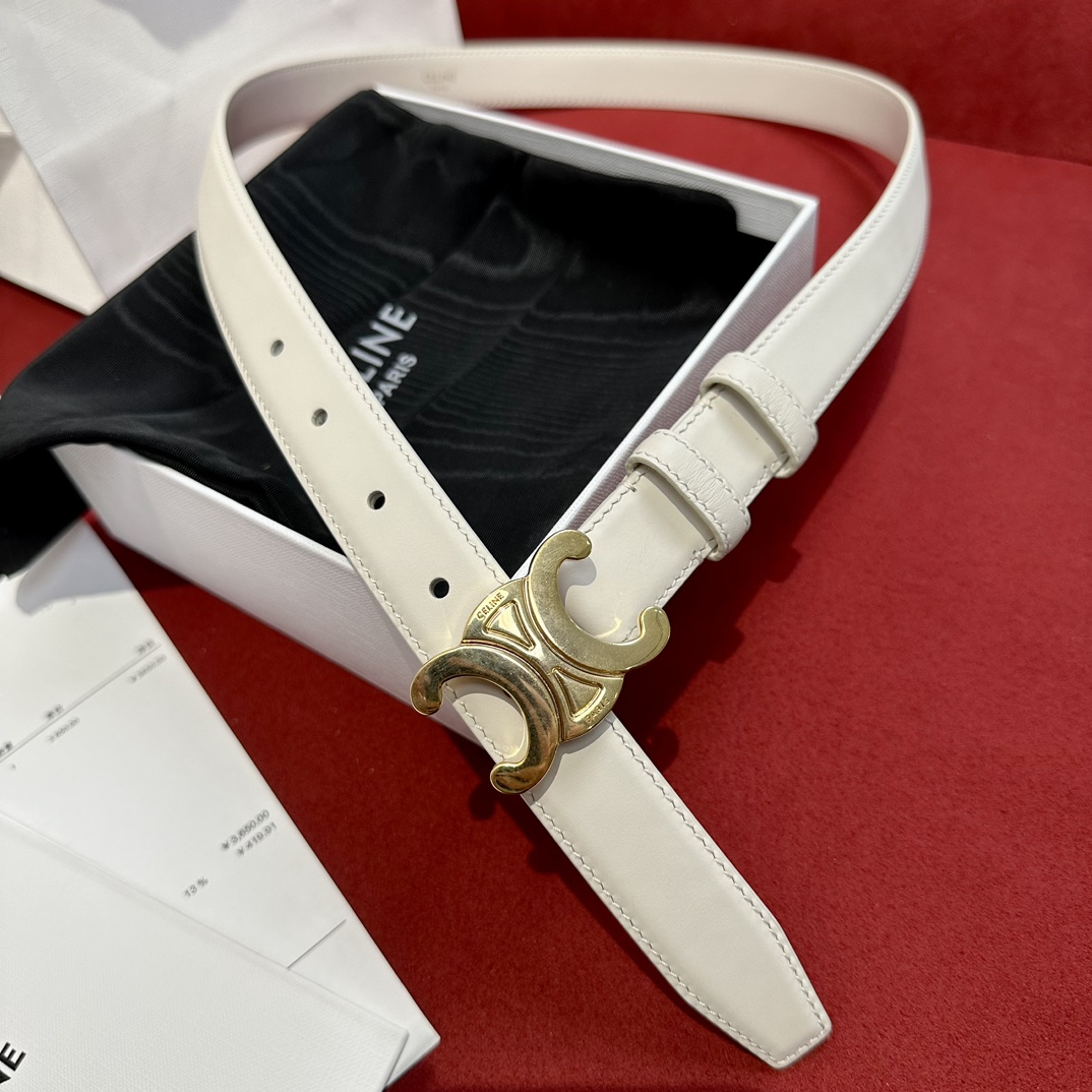 Celine Leather Belts 1:1 Mirror Version