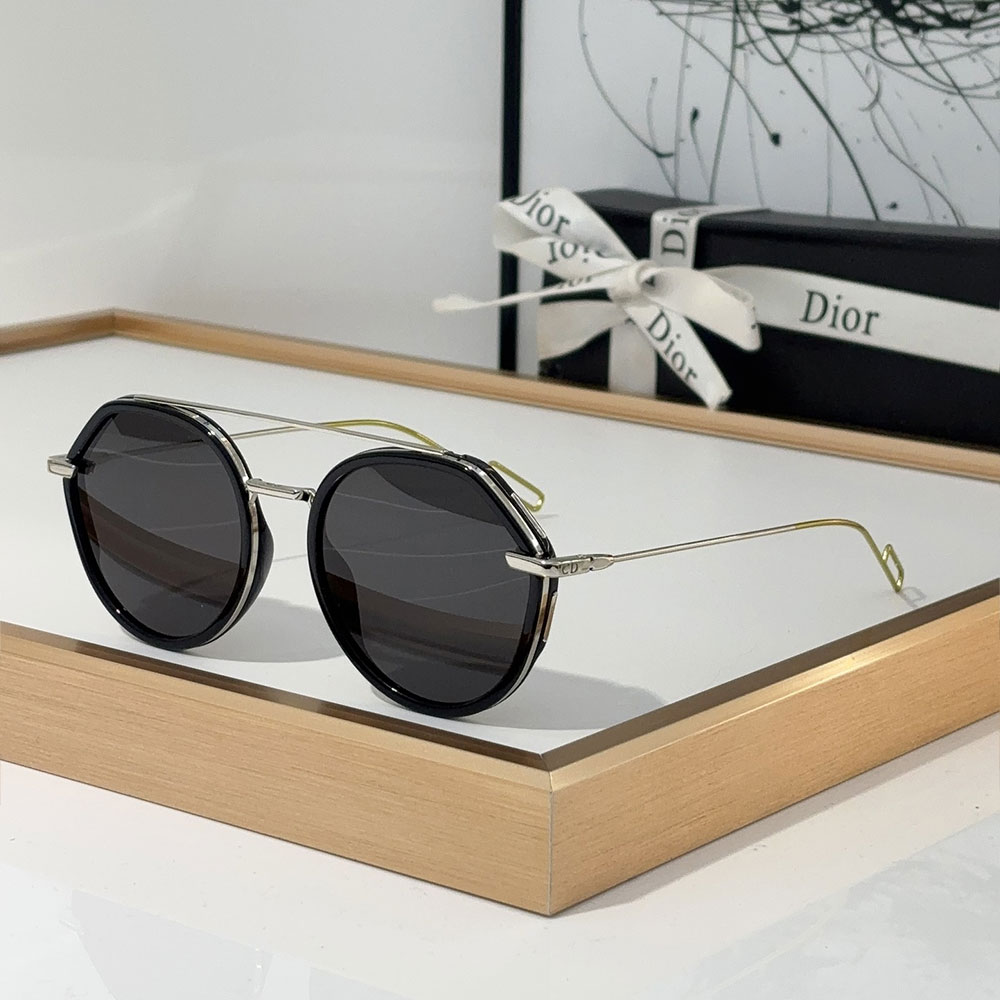 Dior Alloy Sunglasses With Reflective Frames Top quality (Replica）