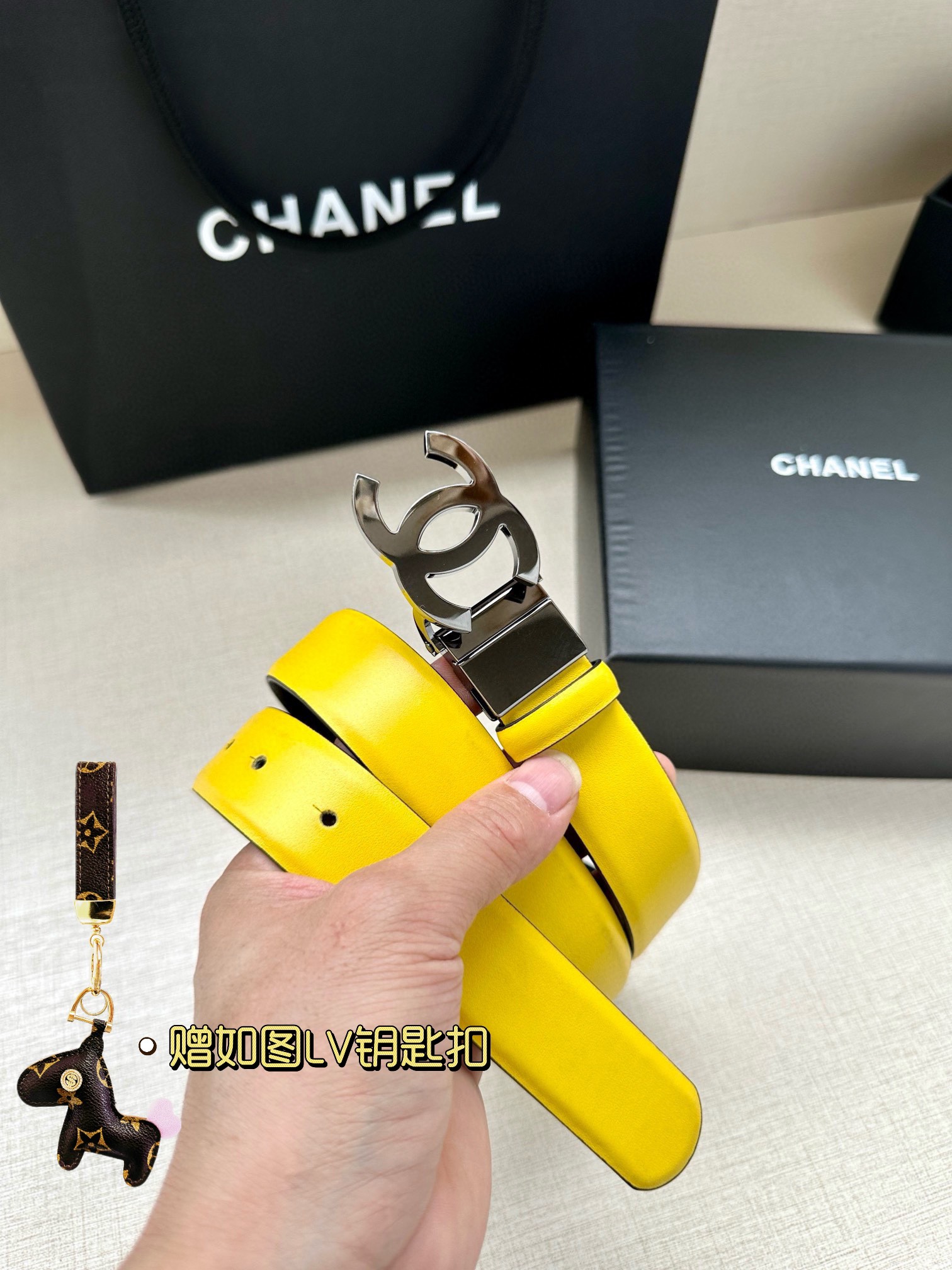 Chanel Leather Belts 1:1 Mirror Version
