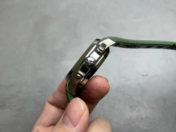 Aquanaut 5968A-001 Chronograph 42.2 mm,Steel,5968A-001 Green Strap