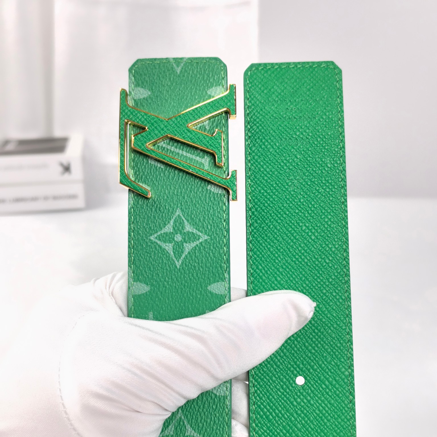 Louis Vuitton LV Leather Belts 1:1 Mirror Version