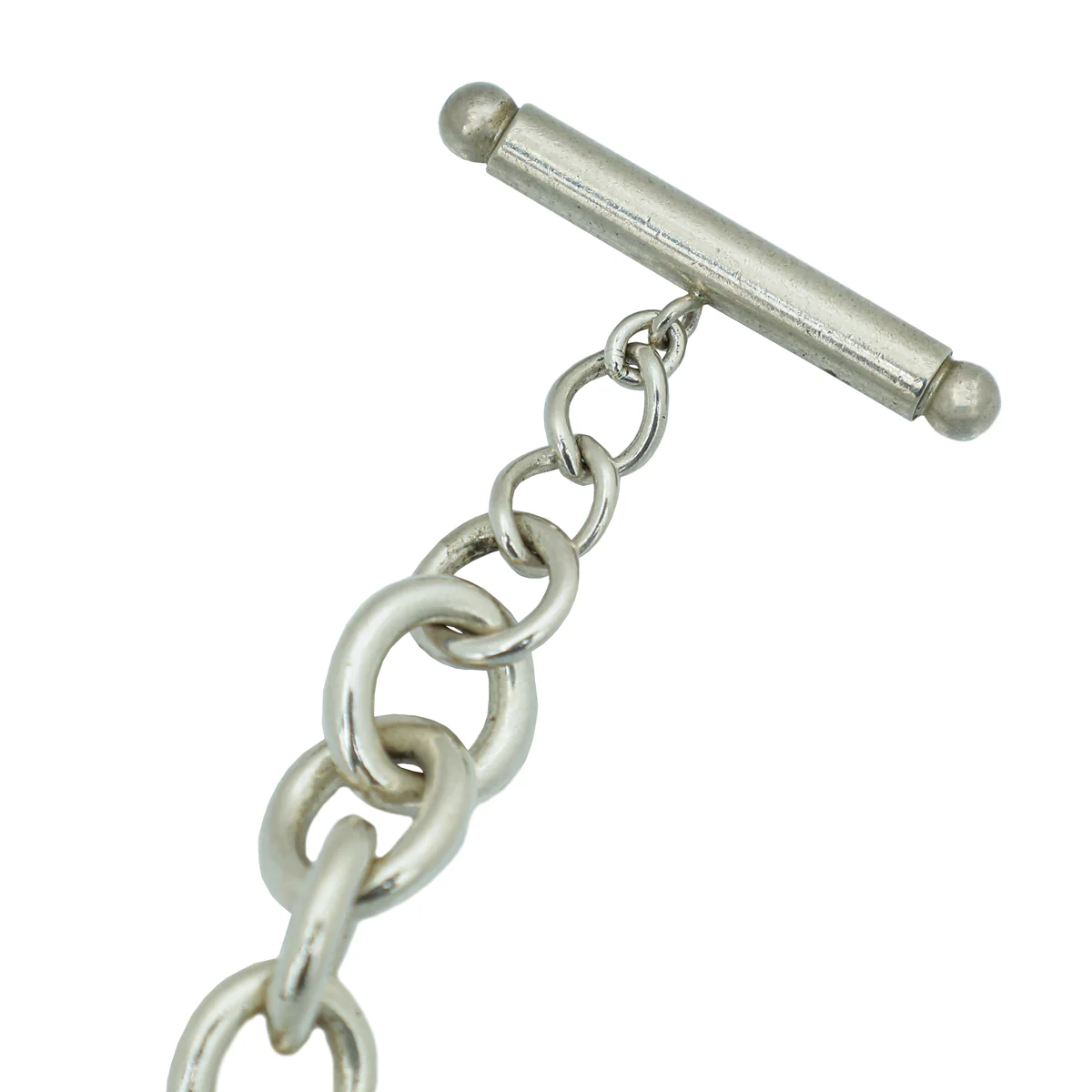 Tiffany & Co Sterling Silver Return to Tiffany Heart Tag Toggle Bracelet