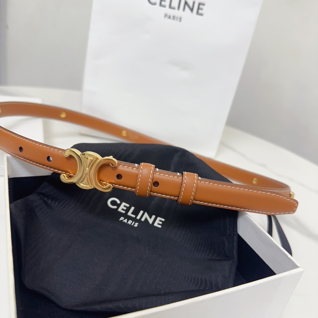 Celine Leather Belts 1:1 Mirror Version