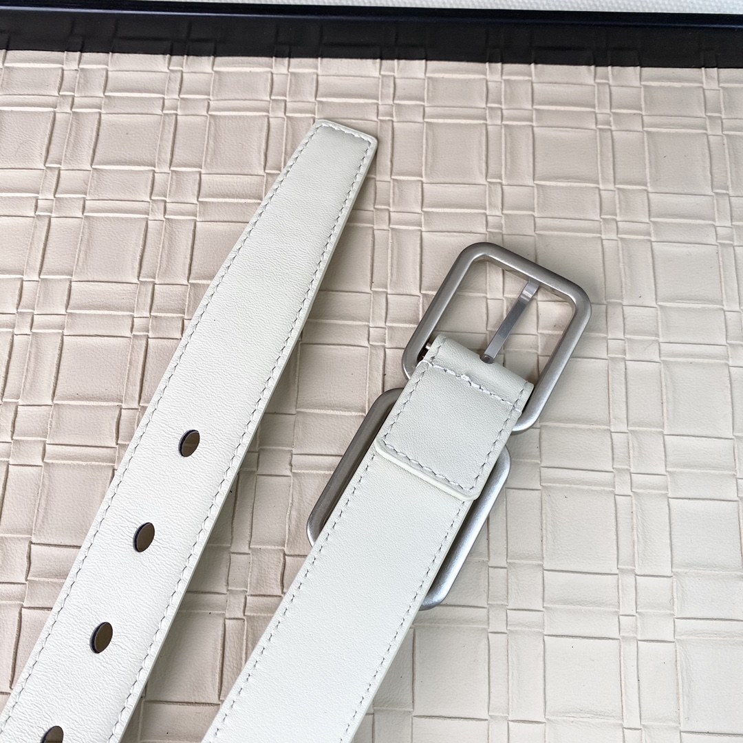 YSL Saint Laurent Leather Belts 1:1 Mirror Version