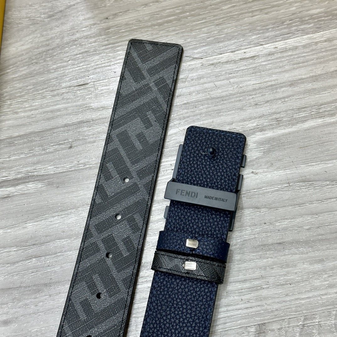 Fendi Leather Belts 1:1 Mirror Version