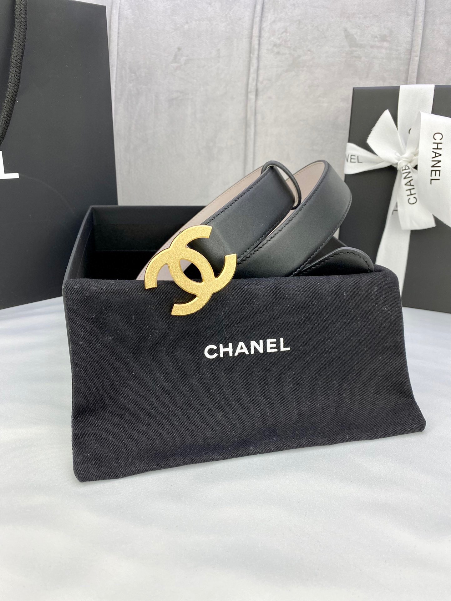 Chanel Leather Belts 1:1 Mirror Version