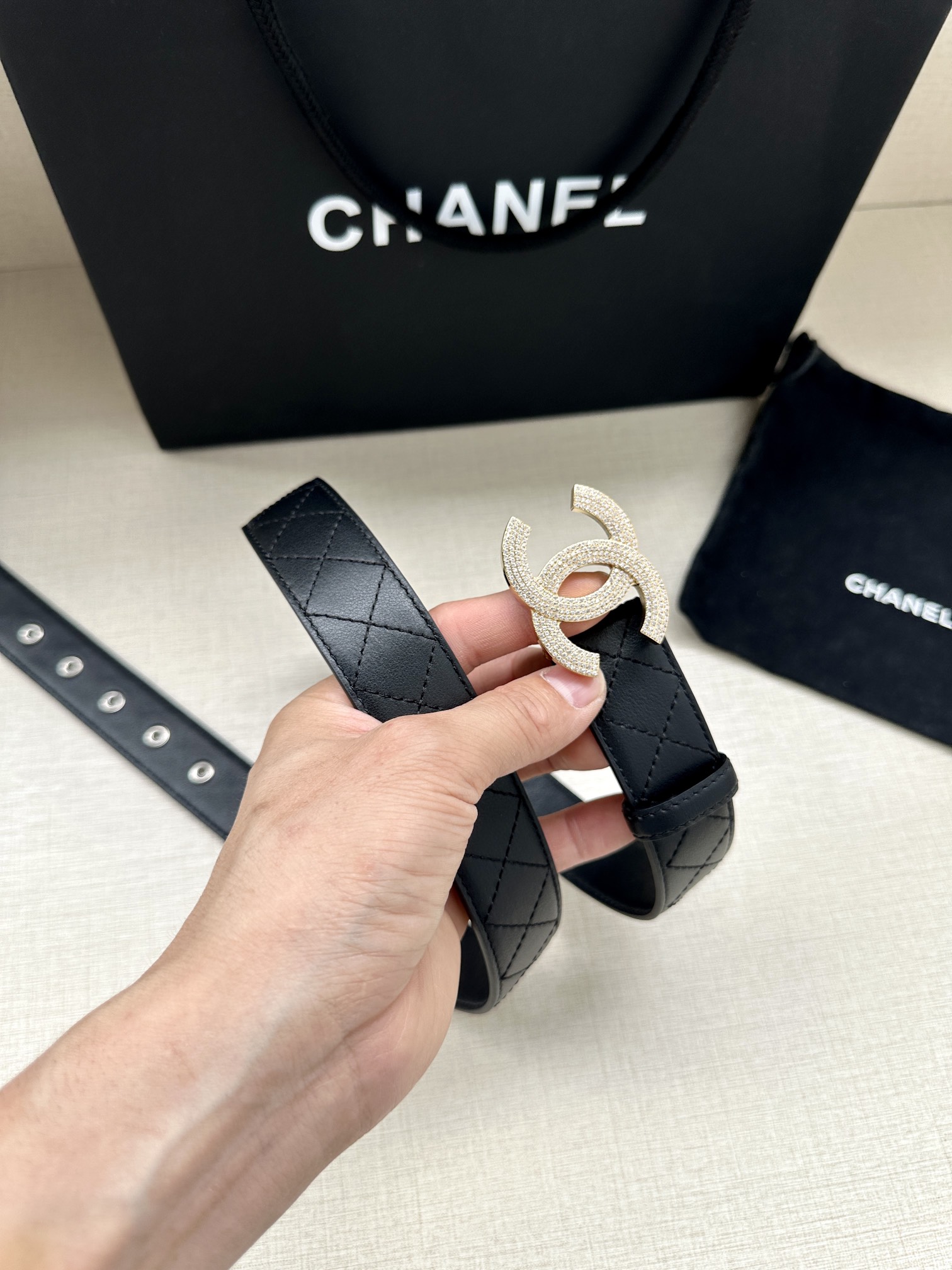 Chanel Leather Belts 1:1 Mirror Version