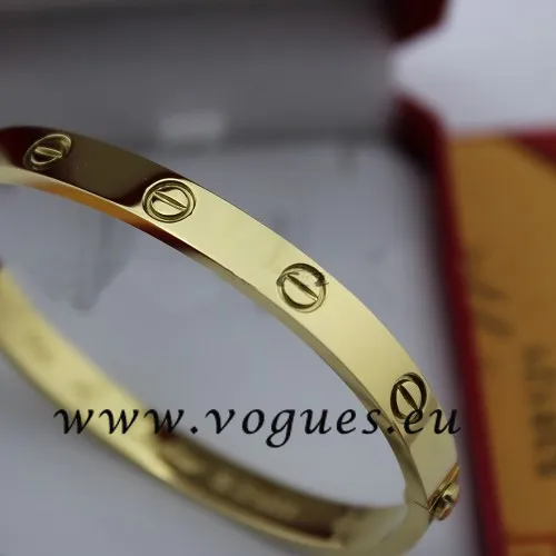 Cartier Couple Bracelet Yellow Gold B6041001 (New Version – Prevent Screws Fall Out)