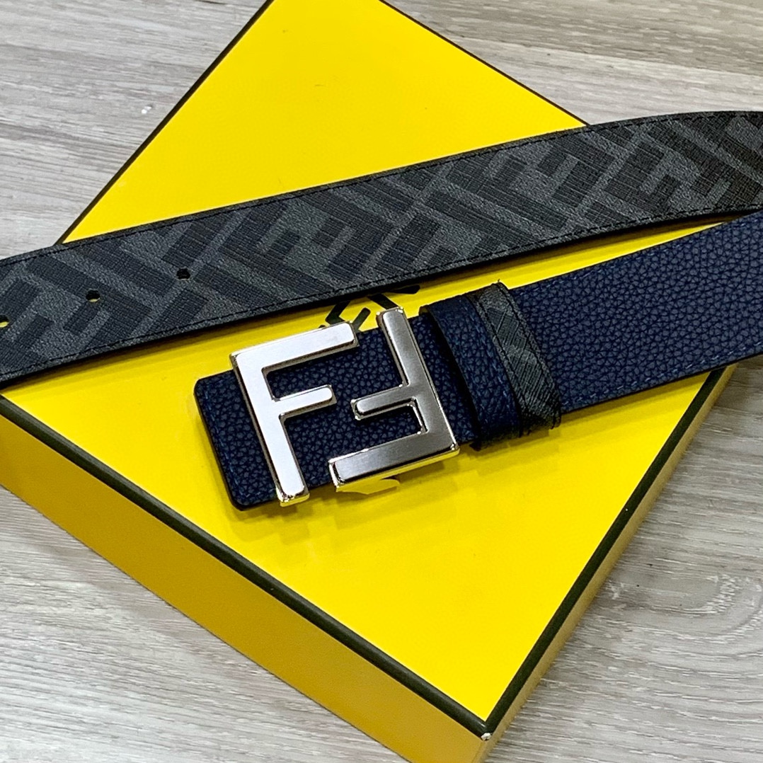 Fendi Leather Belts 1:1 Mirror Version
