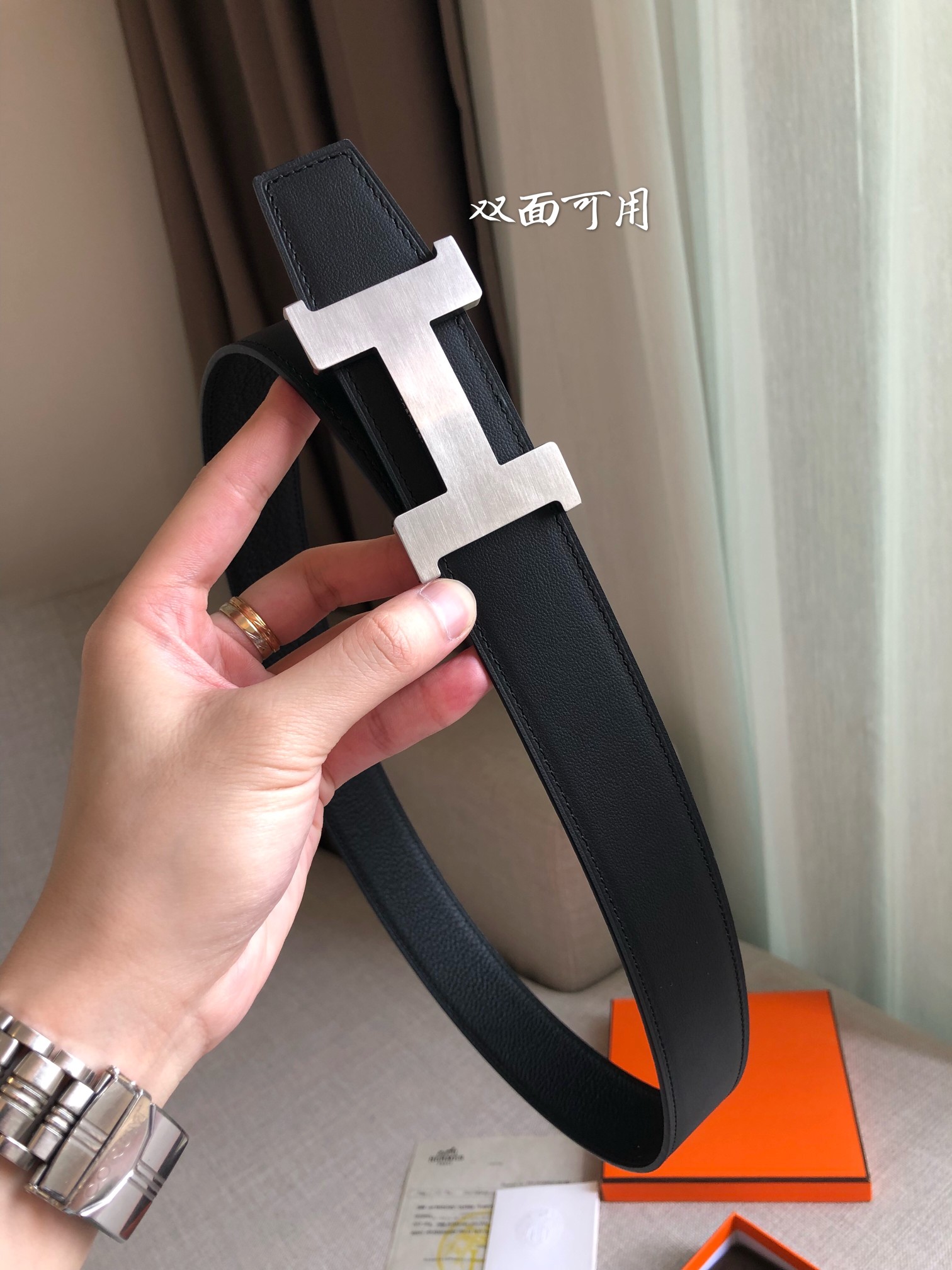 Hermes Leather Belts 1:1 Mirror Version