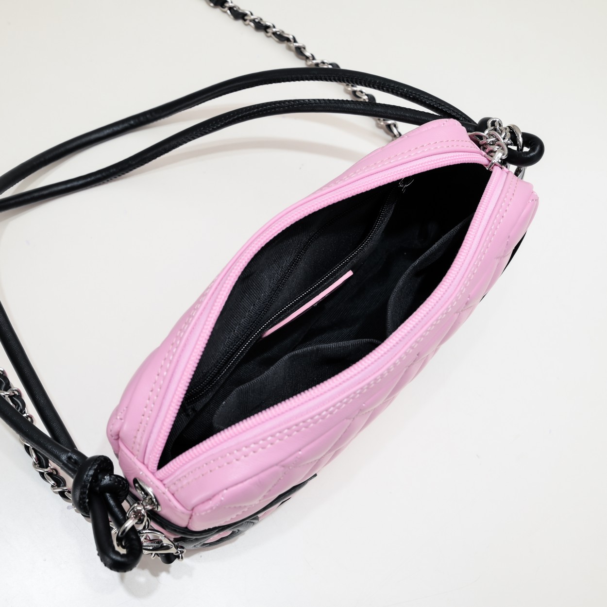 Chanel Ligne Cambon Bowling Bag Small Shoulder Bag Handbag