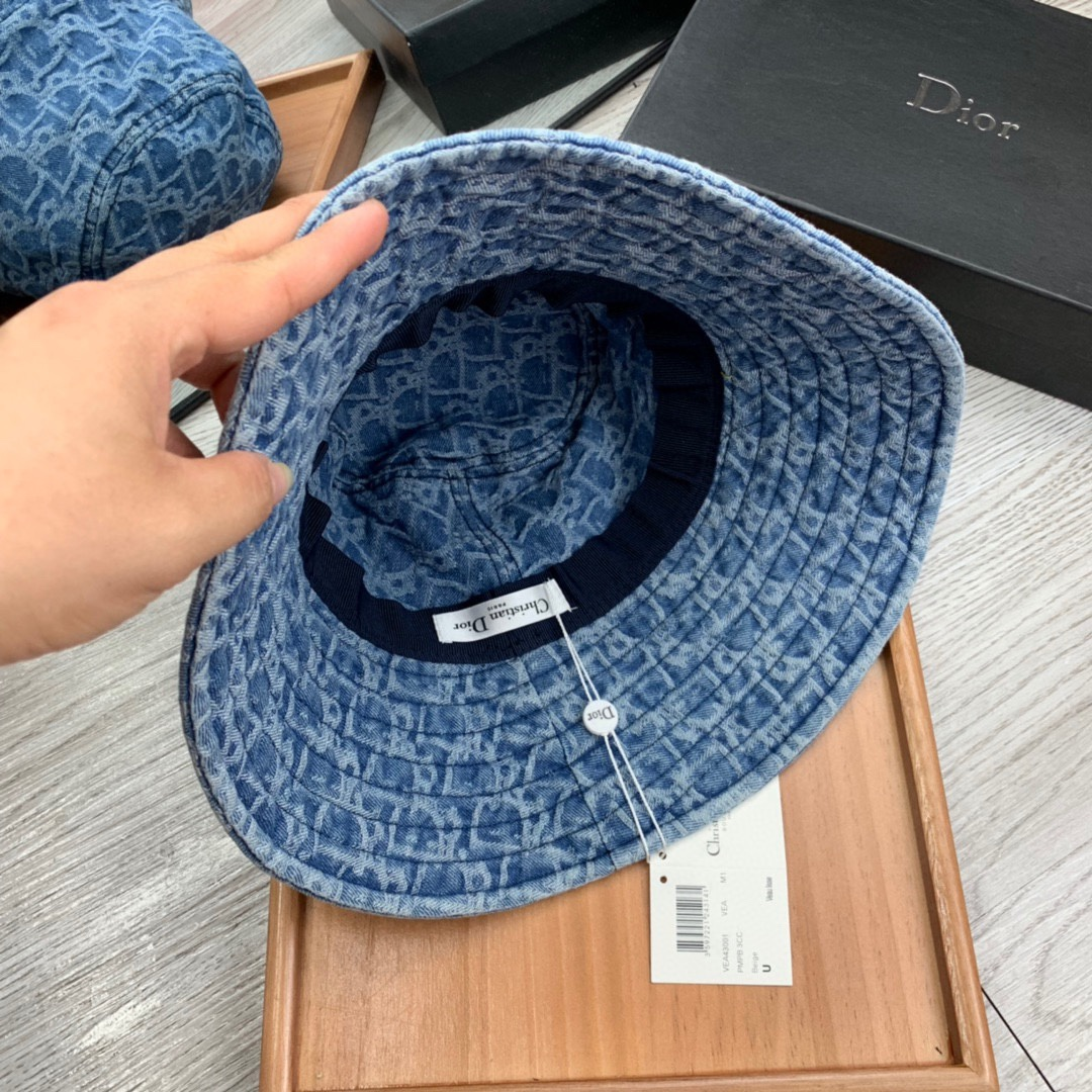 Dior Cowboy Big-brimmed Fisherman Hat Sunhat （Replica）