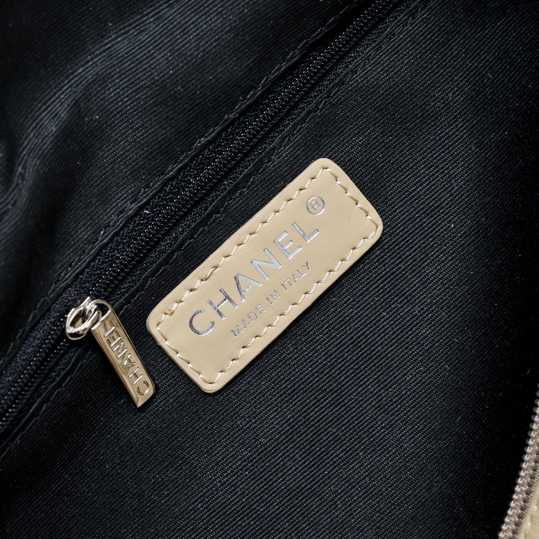 Chanel Ligne Cambon Bowling Bag Large Shoulder Bag Handbag