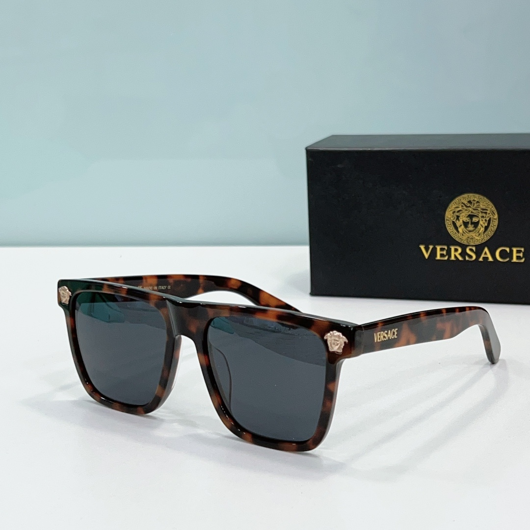 Versace  Frame leg Logo Sunglasses Top Quality（Replica）