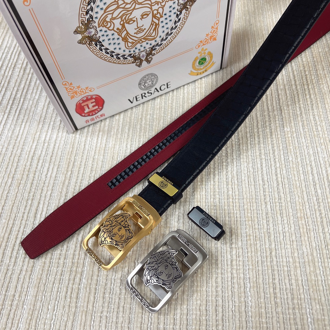 Versace Leather Belts 1:1 Mirror Version