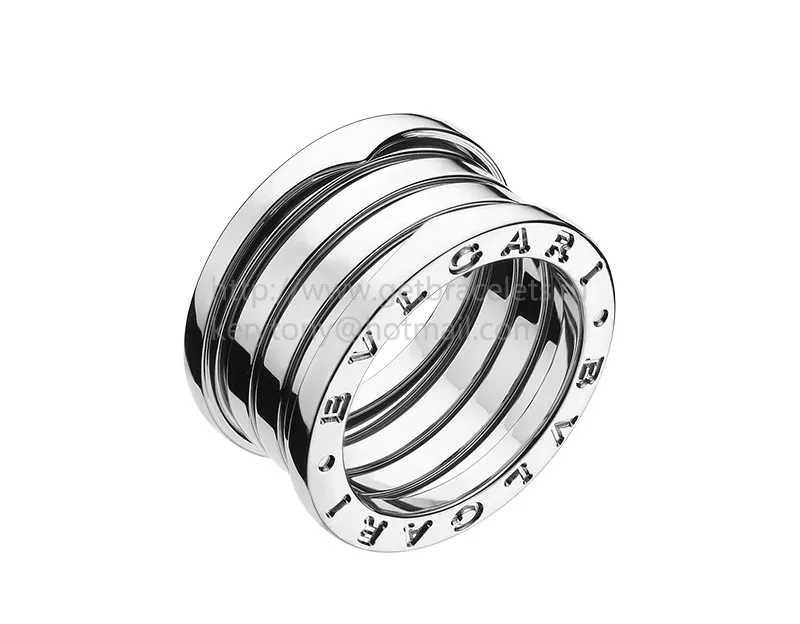 B.zero1 4-Band White Gold Ring