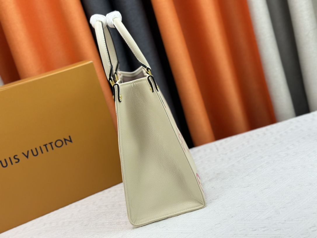 Louis Vuitton On The Go Tote M46542 Shoulder Bag Handbag