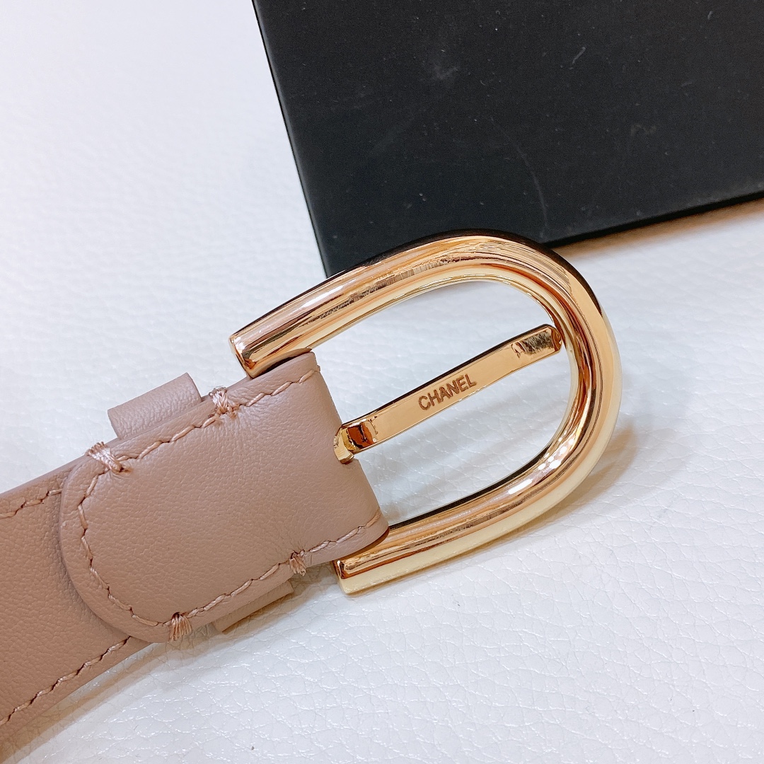 Chanel Leather Belts 1:1 Mirror Version
