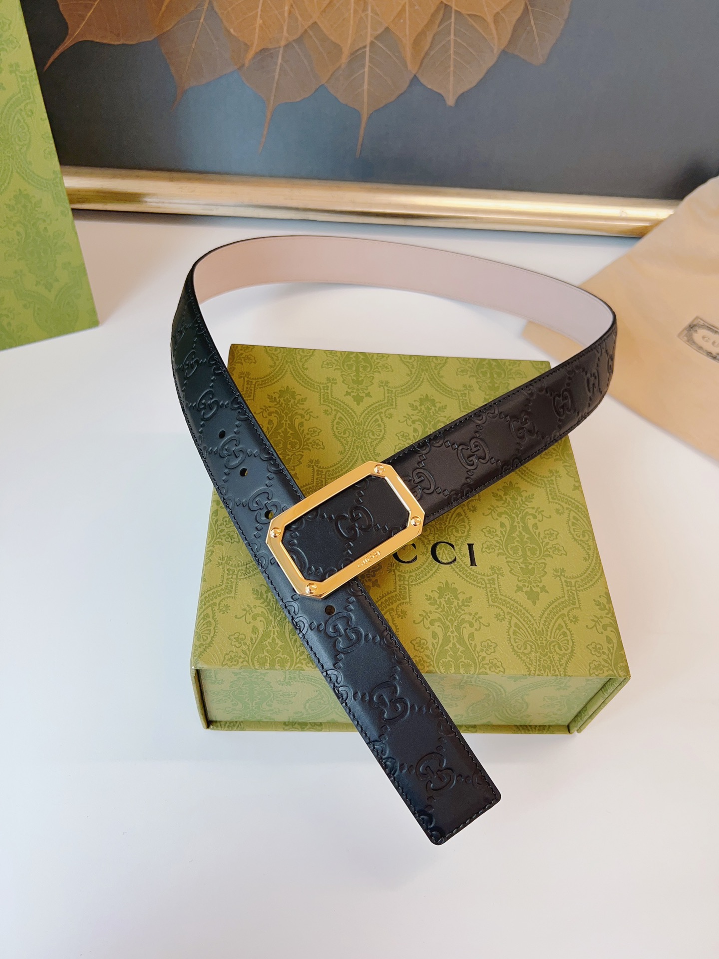 Gucci Leather Belts 1:1 Mirror Version