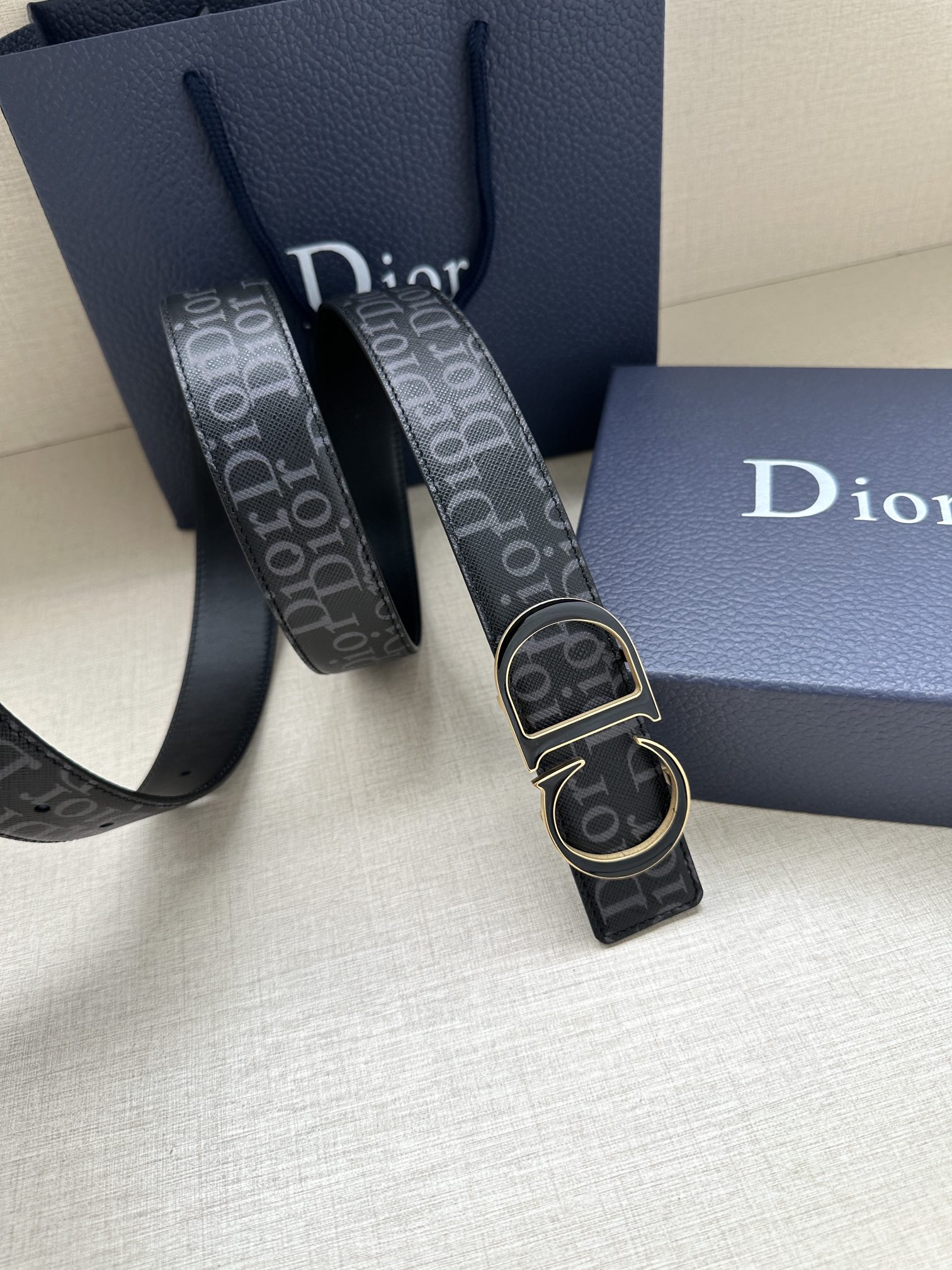 Dior Leather Belts 1:1 Mirror Version