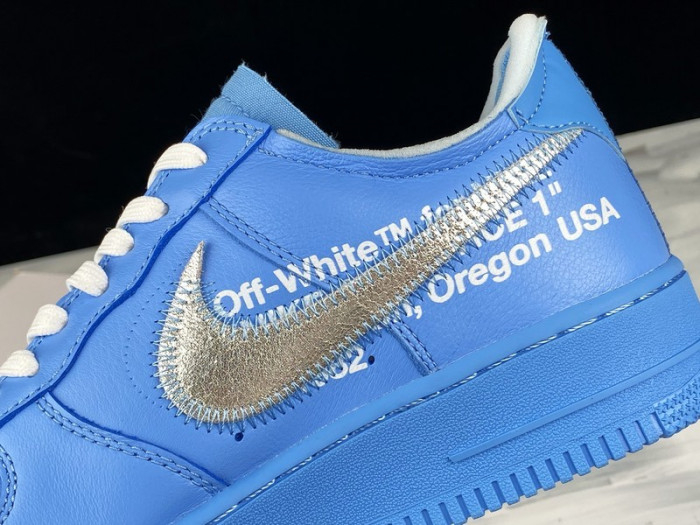 Off-White Nike Air Force 1 MCA Blue CI1173-400