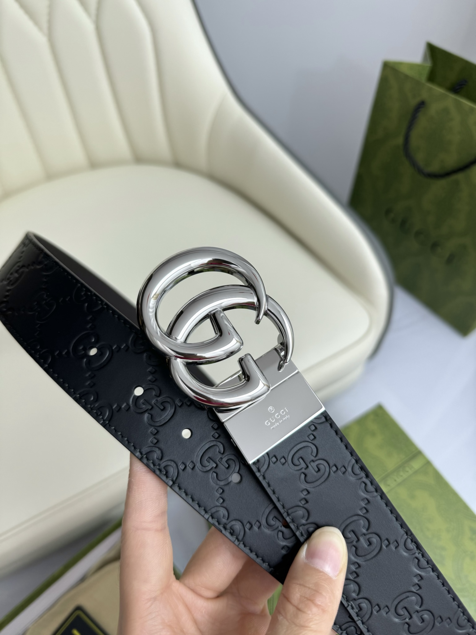 Gucci Leather Belts 1:1 Mirror Version