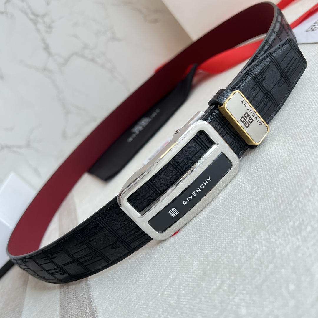 Givenchy Leather Belts 1:1 Mirror Version