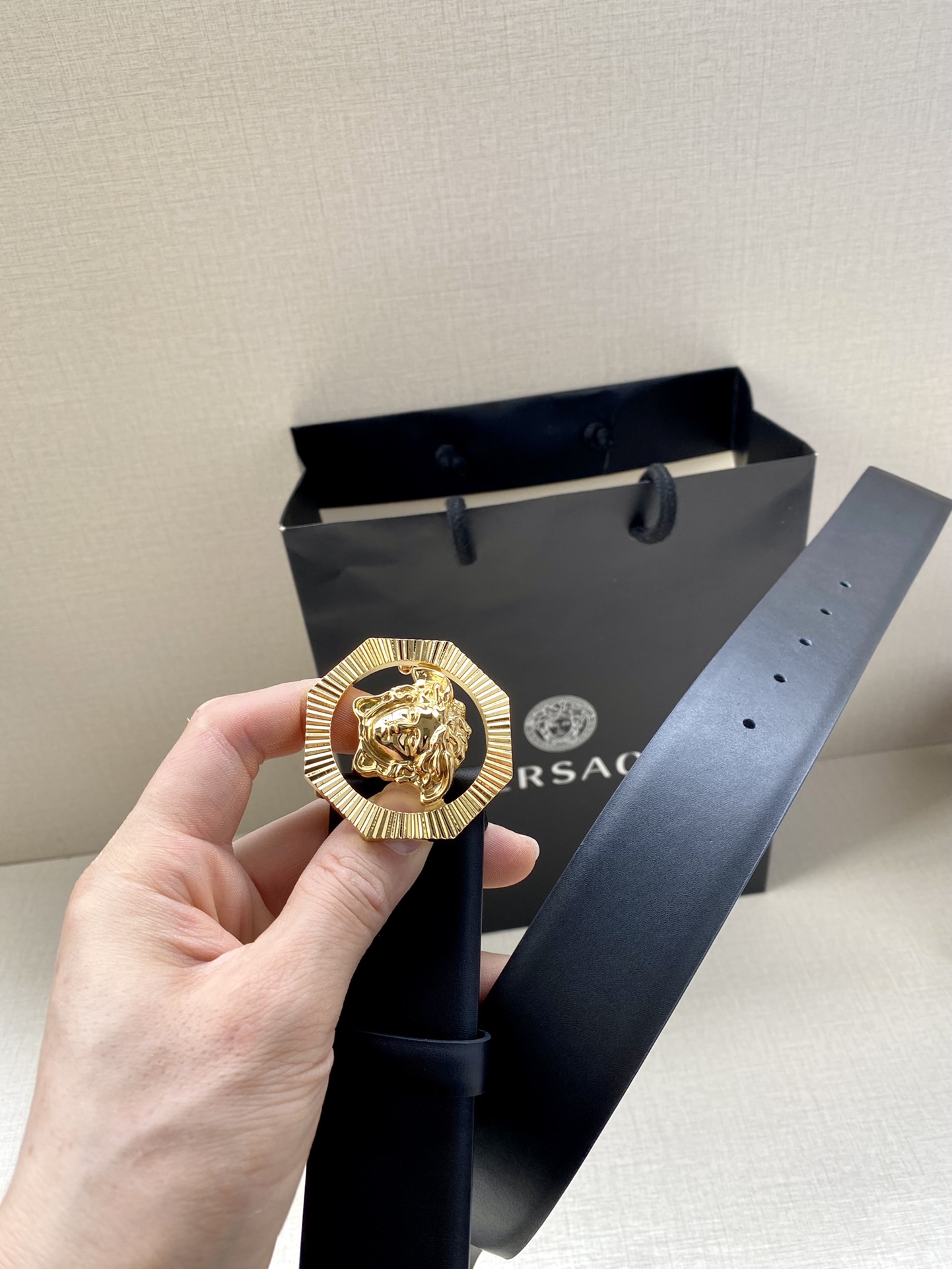 Versace Leather Belts 1:1 Mirror Version