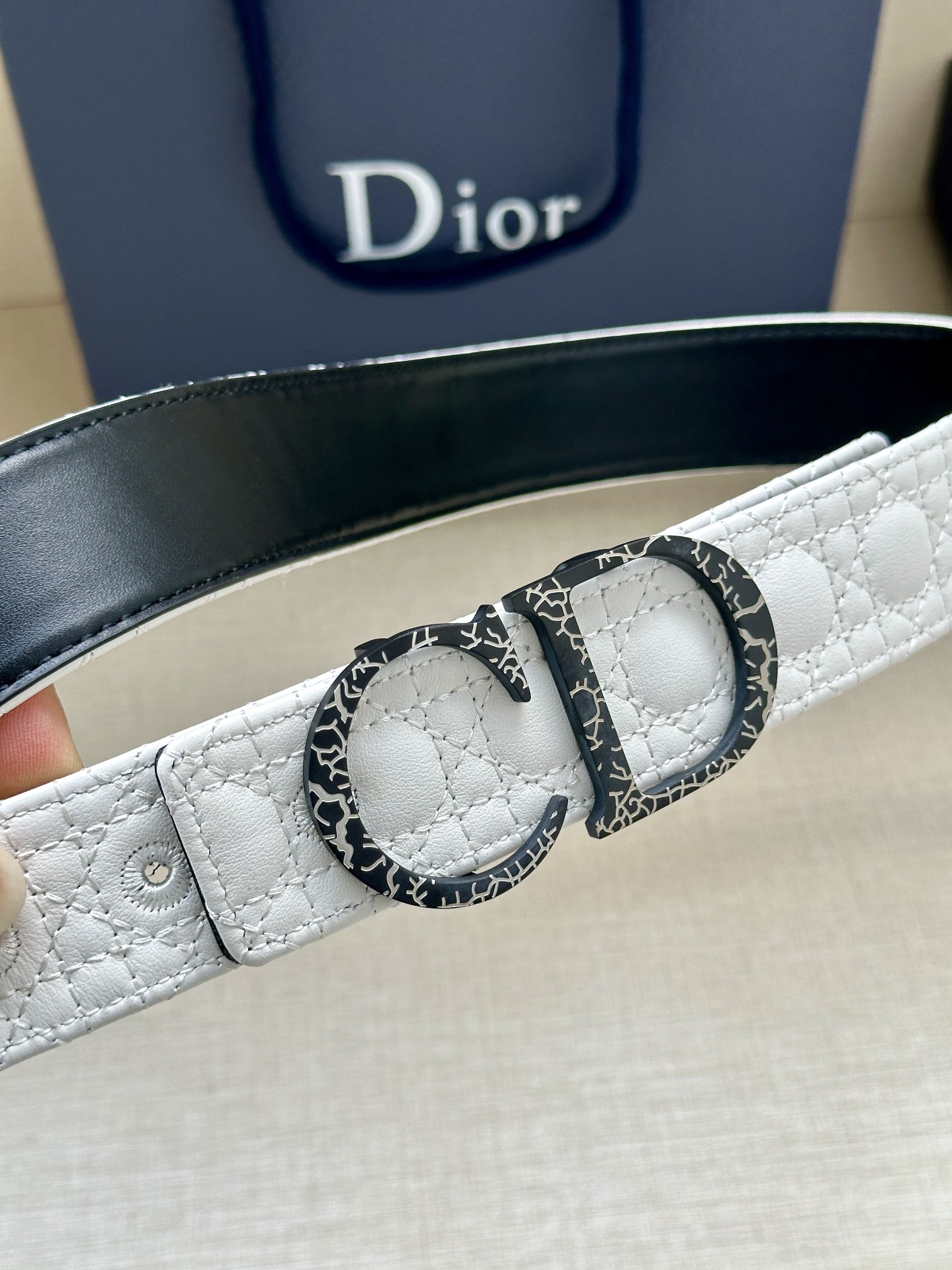 Dior Leather Belts 1:1 Mirror Version